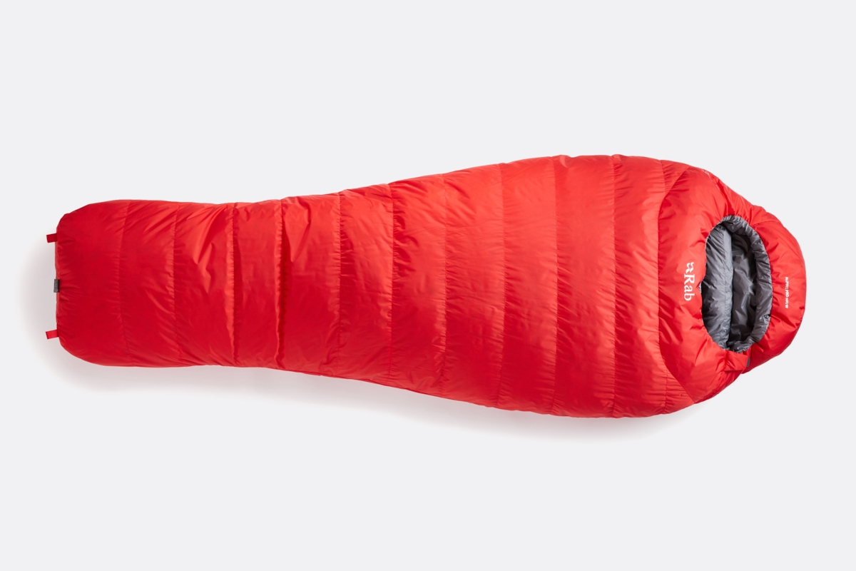 Tipos de saco de dormir: Saco de dormir de plumón Alpine Pro 600W para mujer de Rab