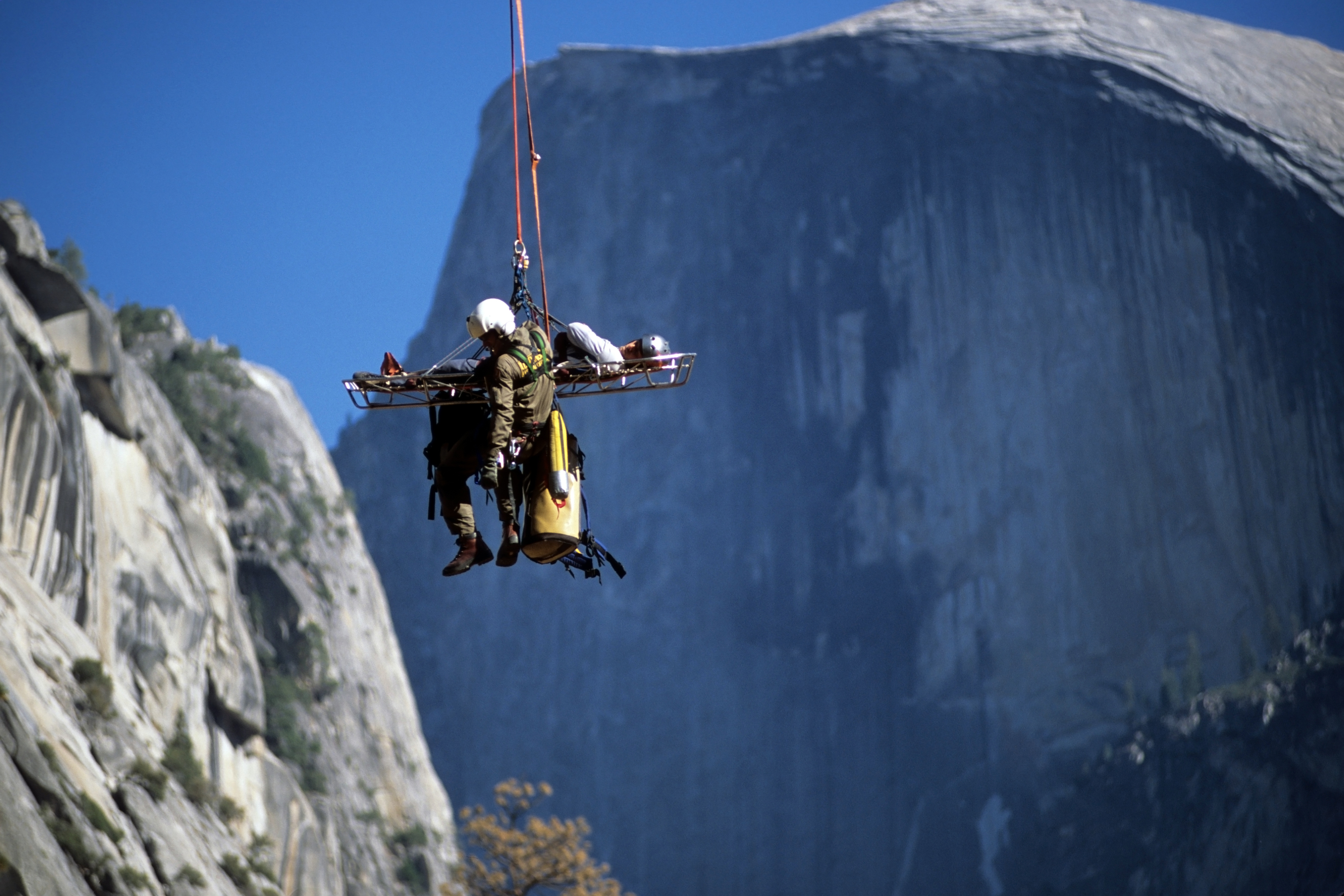 qué es el rescate de montaña: rescate en Yosemite