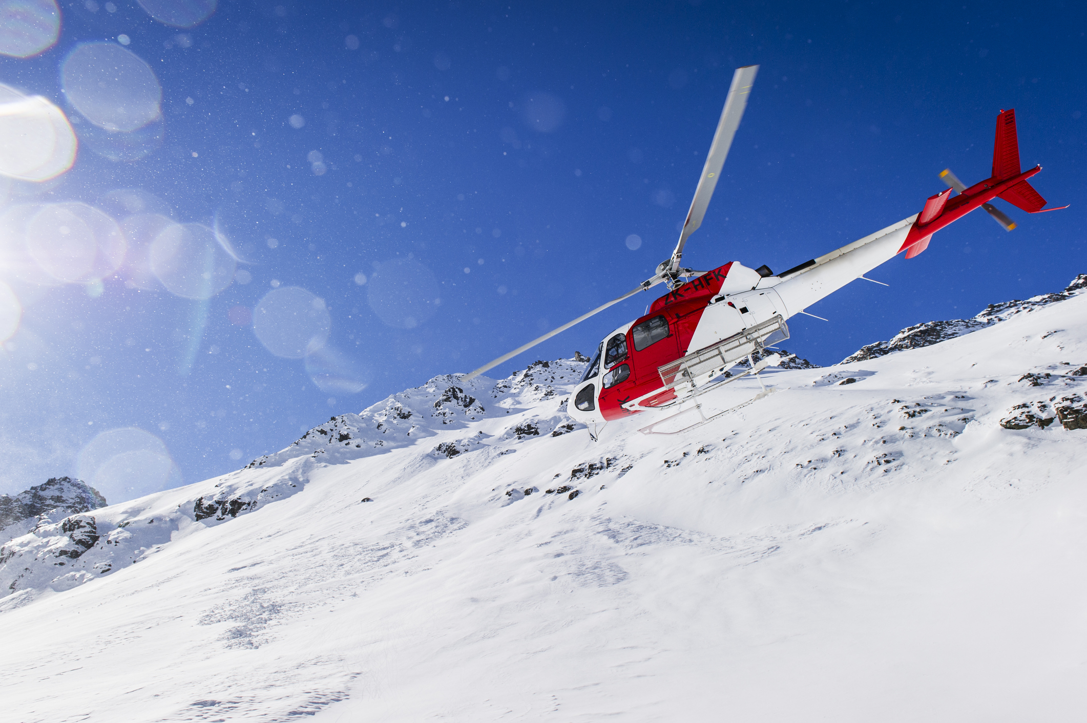 qué es el rescate de montaña: helicóptero