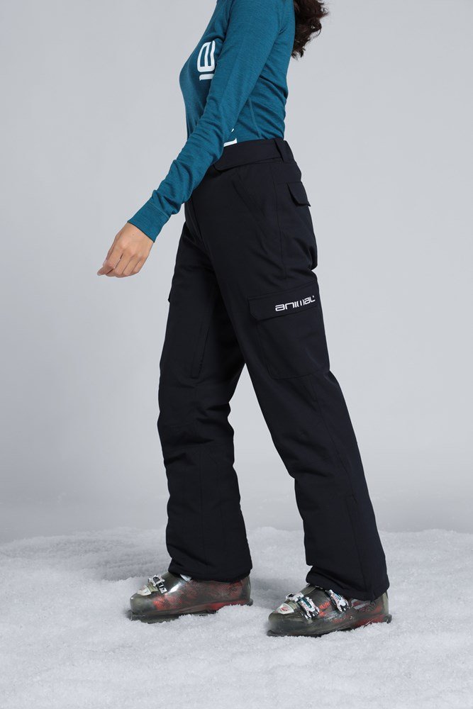 Ajustados cálidos y duraderos Ideales para Snowboard y esquí Estilosos Mountain Warehouse Pantalones de esquí Avalanche con Cintura Alta para Mujer Invierno 